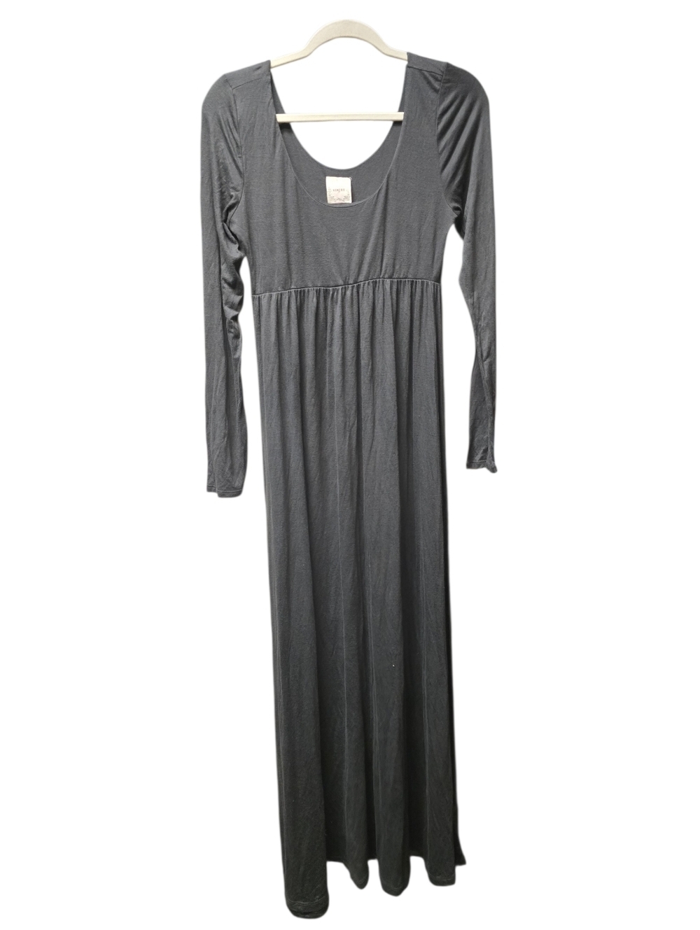 NYMPHE Ash Gray Long Sleeve Maxi Dress Sz. L